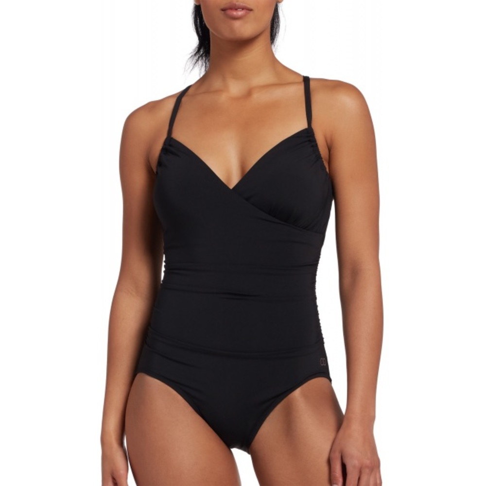 NWOT (Adjustable Coverage) Calia Women's Ruched One Piece Swimsuit